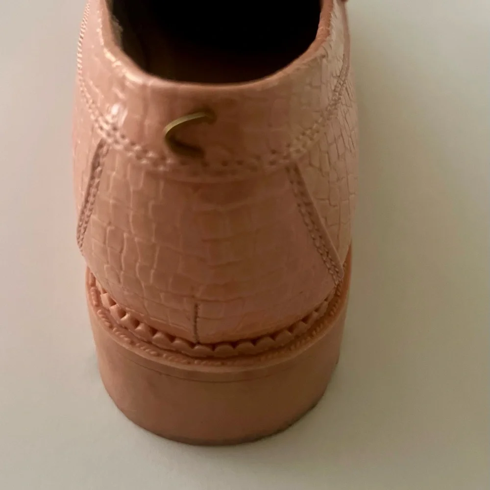 Circus by Sam Edelman Malibu Peach Size 10 Lug Sole Loafers - Picture 5 of 10